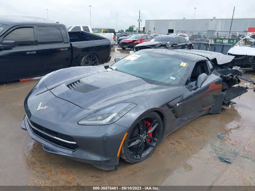 2014 CHEVROLET CORVETTE STINGRAY 2LT - 1G1YD2D77E5100772