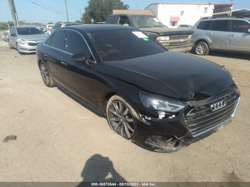 2021 AUDI A4 SEDAN PREMIUM - WAUABAF4XMN000978