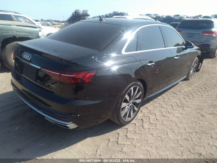 2021 AUDI A4 SEDAN PREMIUM - WAUABAF4XMN000978