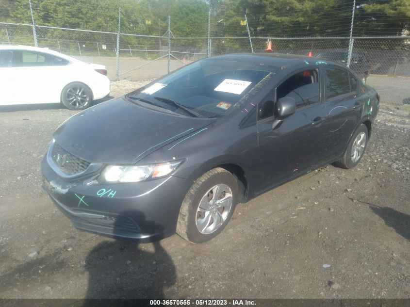 2013 HONDA CIVIC SDN LX - 2HGFB2F53DH581533