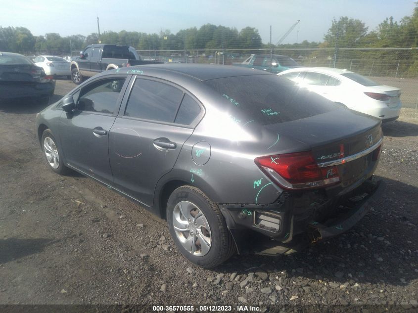 2013 HONDA CIVIC SDN LX - 2HGFB2F53DH581533