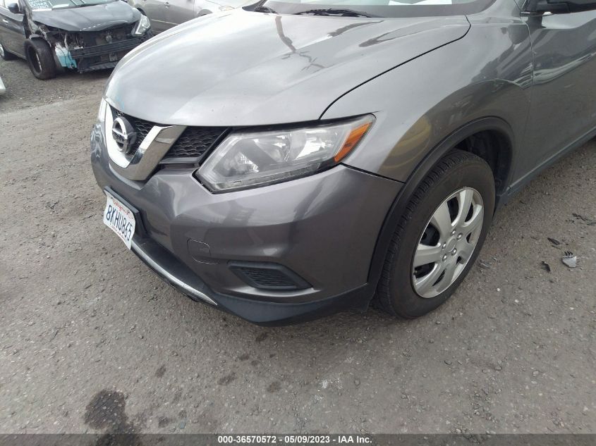 2016 NISSAN ROGUE S - KNMAT2MT6GP628223