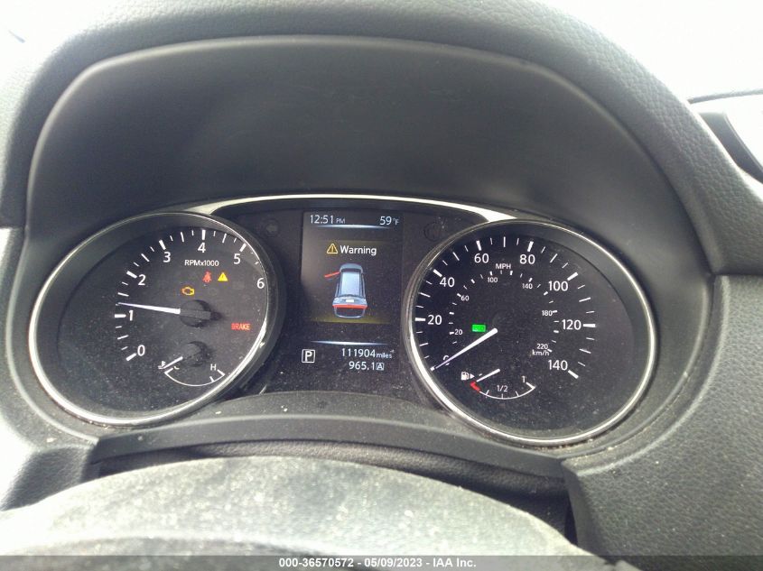 2016 NISSAN ROGUE S - KNMAT2MT6GP628223