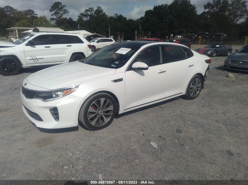 2016 KIA OPTIMA SXL TURBO - 5XXGV4L21GG012509