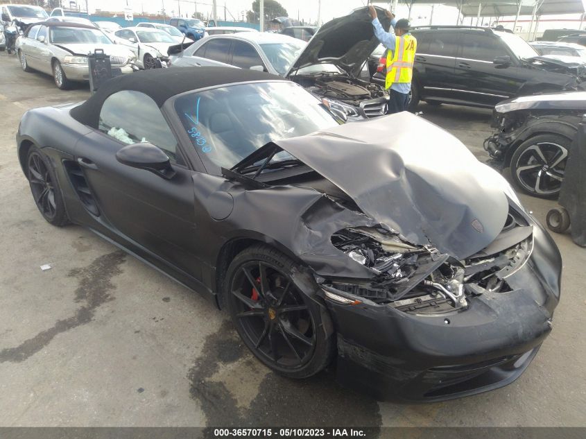 2021 PORSCHE 718 BOXSTER - WP0CA2A86MS210090