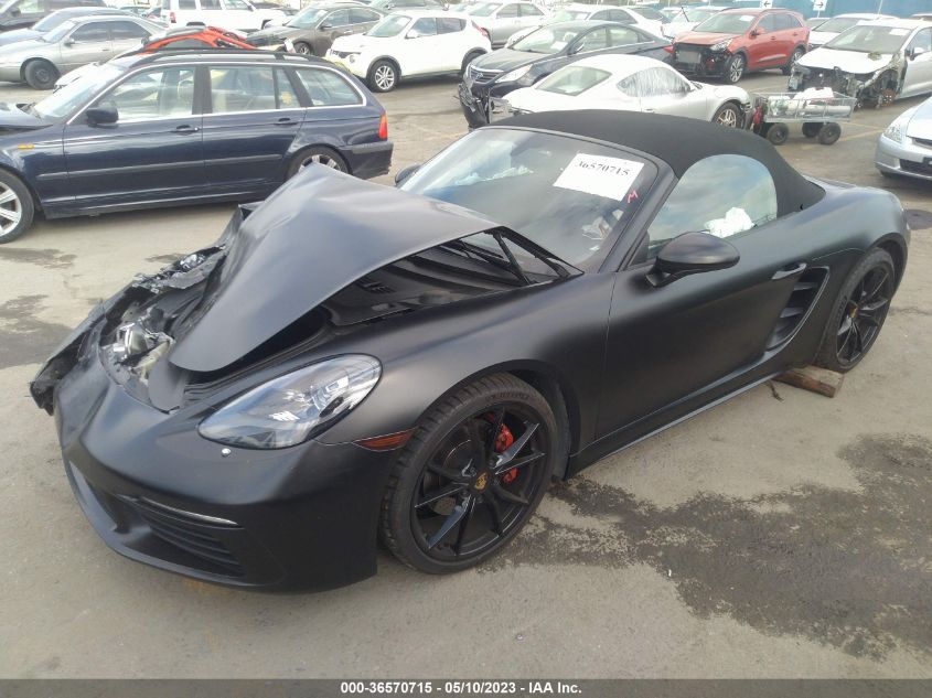 2021 PORSCHE 718 BOXSTER WP0CA2A86MS210090