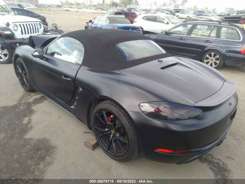 2021 PORSCHE 718 BOXSTER WP0CA2A86MS210090