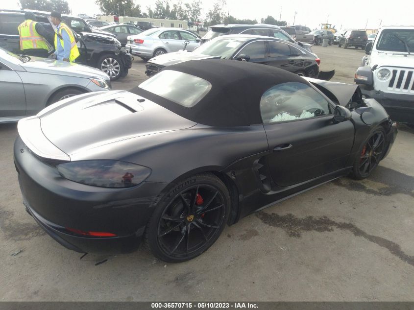 2021 PORSCHE 718 BOXSTER WP0CA2A86MS210090