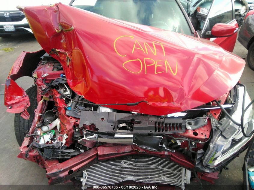 2017 HONDA ACCORD SEDAN SPORT - 1HGCR2F50HA046629