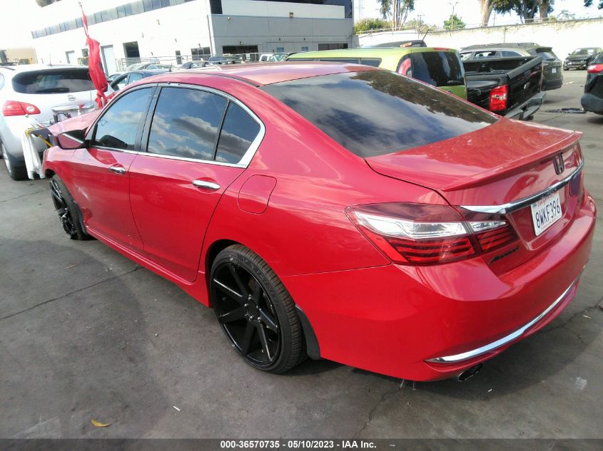 2017 HONDA ACCORD SEDAN SPORT - 1HGCR2F50HA046629