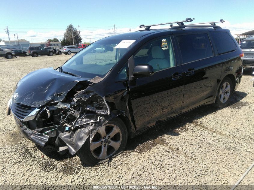 2013 TOYOTA SIENNA LE - 5TDKK3DC1DS300951