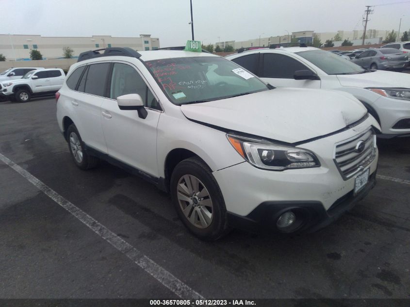 2017 SUBARU OUTBACK PREMIUM - 4S4BSACCXH3342124