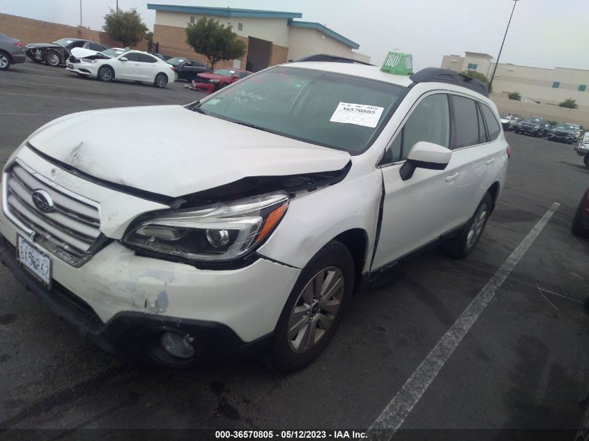 2017 SUBARU OUTBACK PREMIUM - 4S4BSACCXH3342124