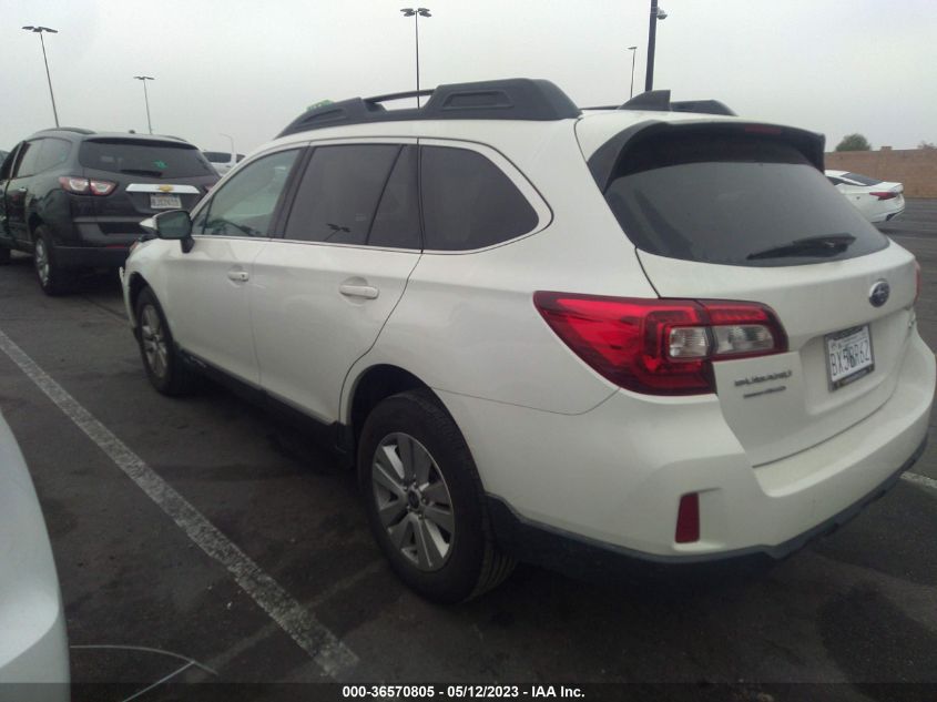 2017 SUBARU OUTBACK PREMIUM - 4S4BSACCXH3342124