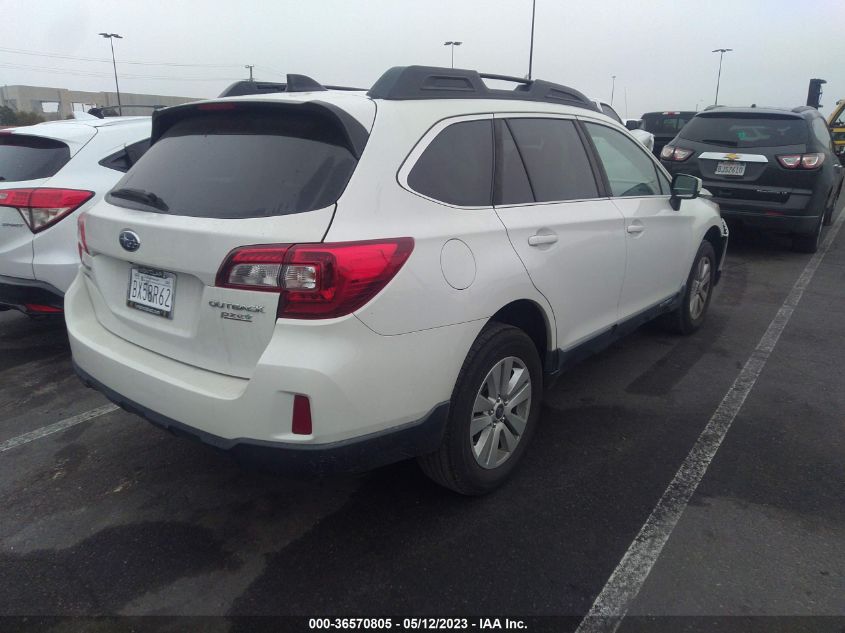 2017 SUBARU OUTBACK PREMIUM - 4S4BSACCXH3342124