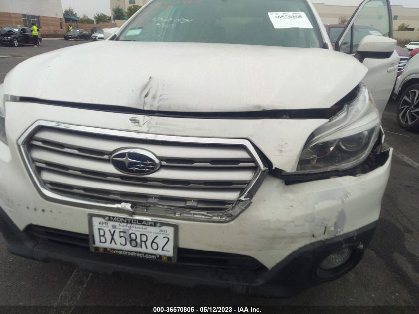 2017 SUBARU OUTBACK PREMIUM - 4S4BSACCXH3342124