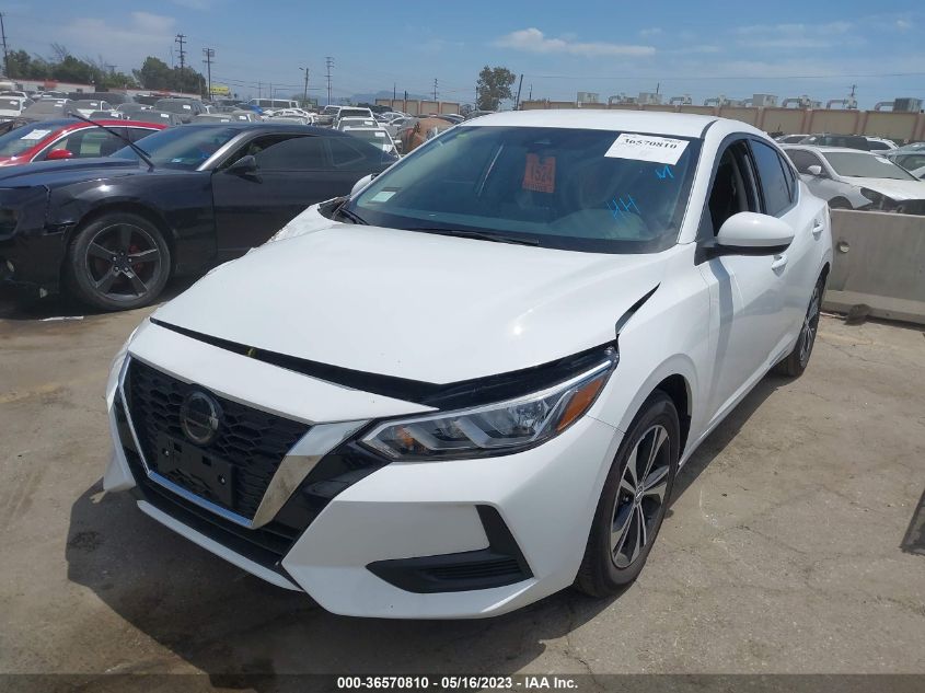 2022 NISSAN SENTRA SV - 3N1AB8CVXNY321337