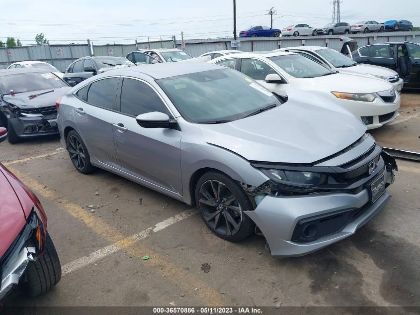 2019 HONDA CIVIC SPORT - 2HGFC2F83KH599695