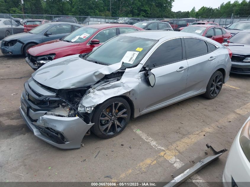 2019 HONDA CIVIC SPORT - 2HGFC2F83KH599695