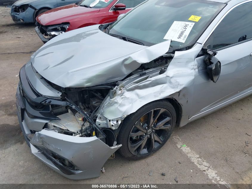 2019 HONDA CIVIC SPORT - 2HGFC2F83KH599695