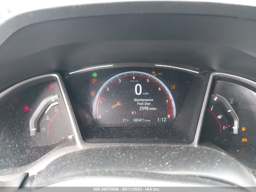 2019 HONDA CIVIC SPORT - 2HGFC2F83KH599695