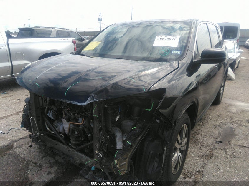 VIN 5FNYF5H82HB014150 2017 HONDA PILOT EX-L