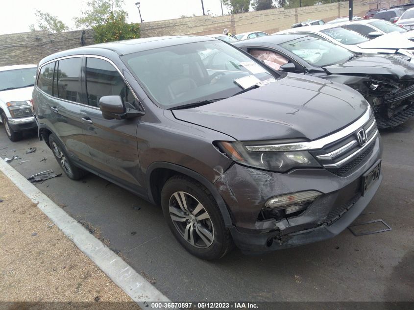 2016 HONDA PILOT EX-L - 5FNYF5H54GB028913