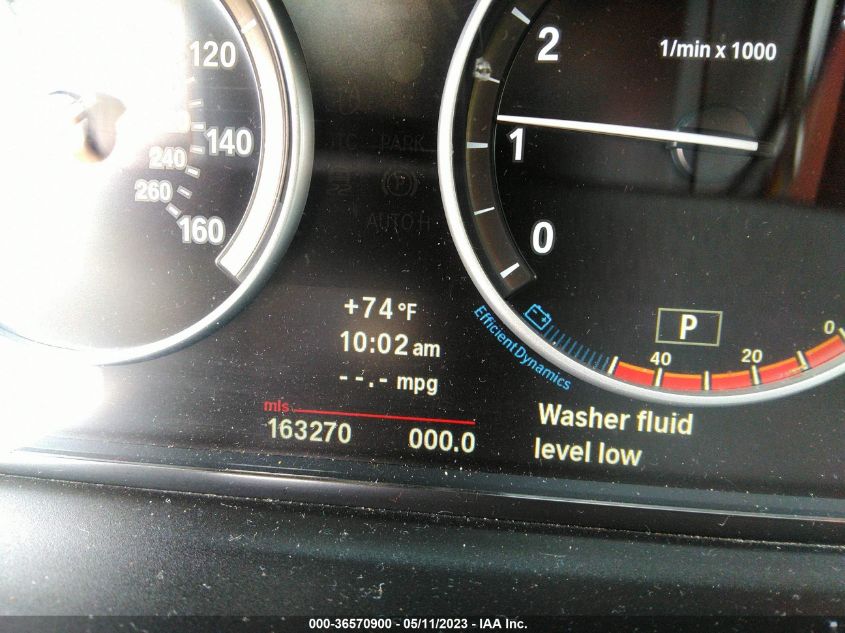 2013 BMW 5 SERIES 528I XDRIVE - WBAXH5C59DDW11863