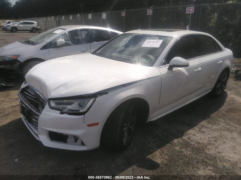 2017 AUDI A4 PREMIUM PLUS - WAUENAF46HN001141