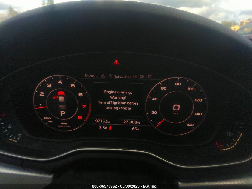 2017 AUDI A4 PREMIUM PLUS - WAUENAF46HN001141