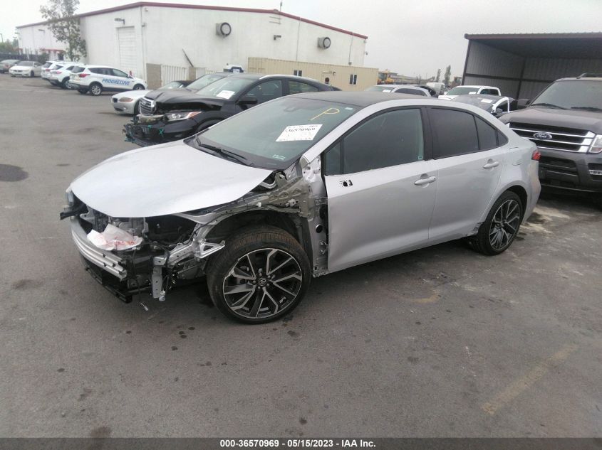 2022 TOYOTA COROLLA SE/SE NIGHTSHADE/APEX SE - 5YFS4MCE4NP126824