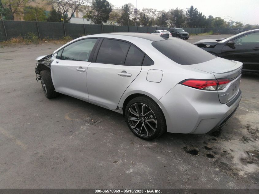 2022 TOYOTA COROLLA SE/SE NIGHTSHADE/APEX SE - 5YFS4MCE4NP126824