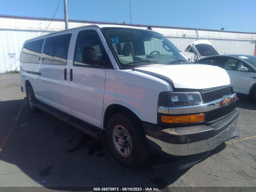 2019 CHEVROLET EXPRESS PASSENGER LT - 1GAZGPFG2K1276055