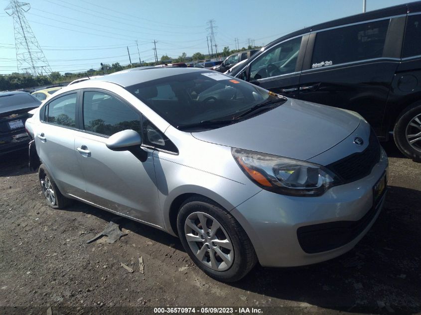 2014 KIA RIO LX - KNADM4A30E6398351