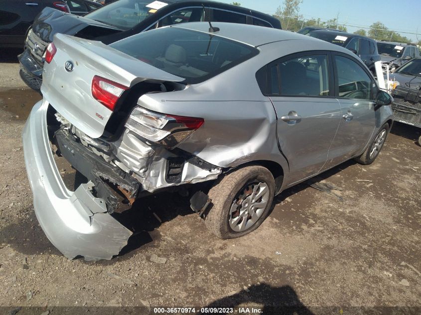 2014 KIA RIO LX - KNADM4A30E6398351