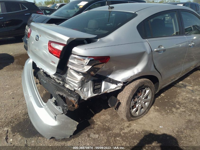 2014 KIA RIO LX - KNADM4A30E6398351