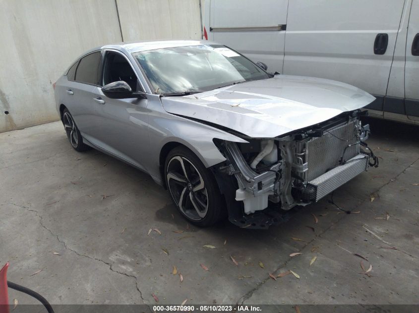 2022 HONDA ACCORD SEDAN SPORT - 1HGCV1F30NA019821