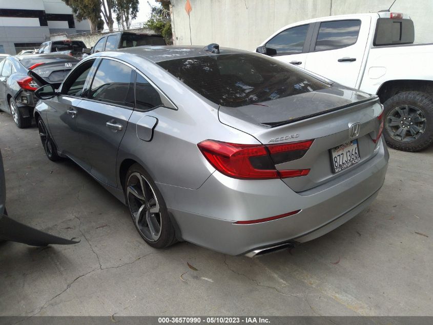 2022 HONDA ACCORD SEDAN SPORT - 1HGCV1F30NA019821