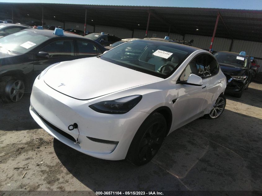 2023 TESLA MODEL Y LONG RANGE - 7SAYGDEE0PF746876