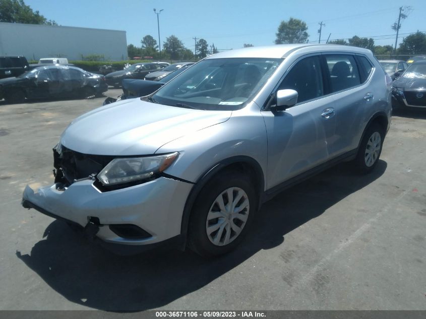 2015 NISSAN ROGUE S - KNMAT2MV0FP584929