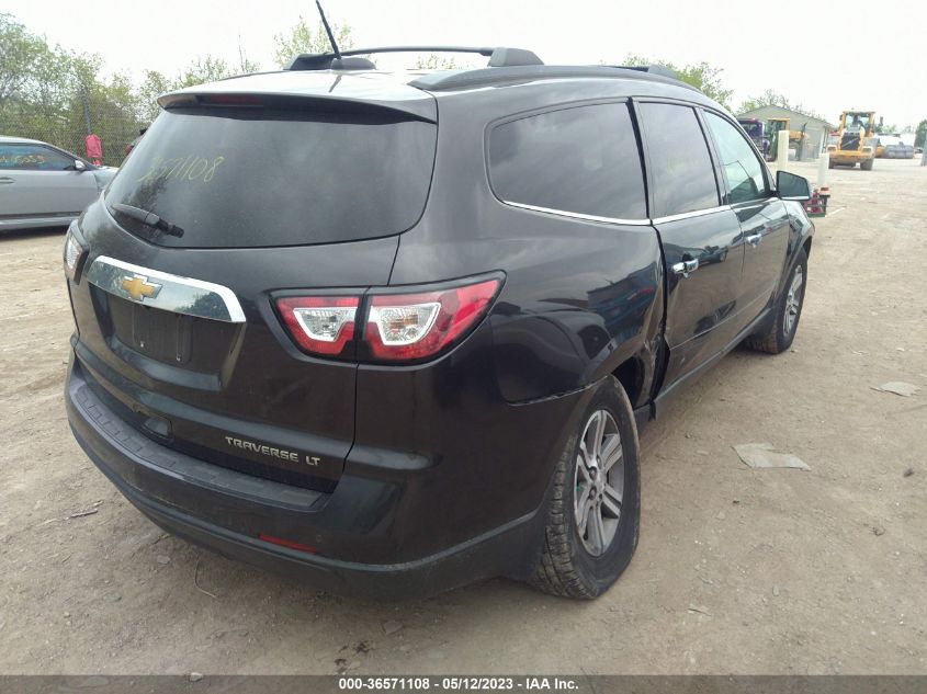 2016 CHEVROLET TRAVERSE LT - 1GNKRHKD2GJ295255