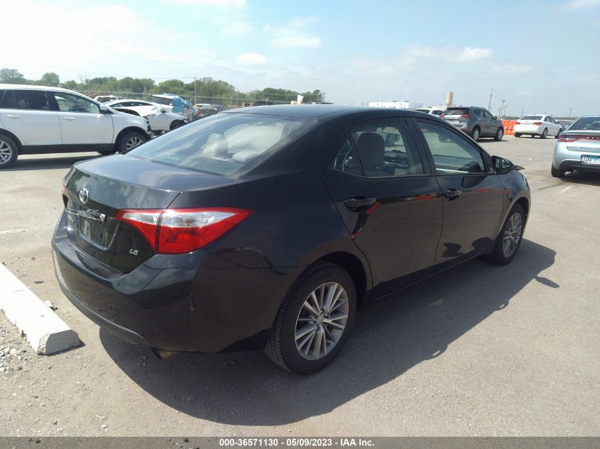 2014 TOYOTA COROLLA L/LE/S/S PLUS/LE PLUS - 5YFBURHE4EP039981