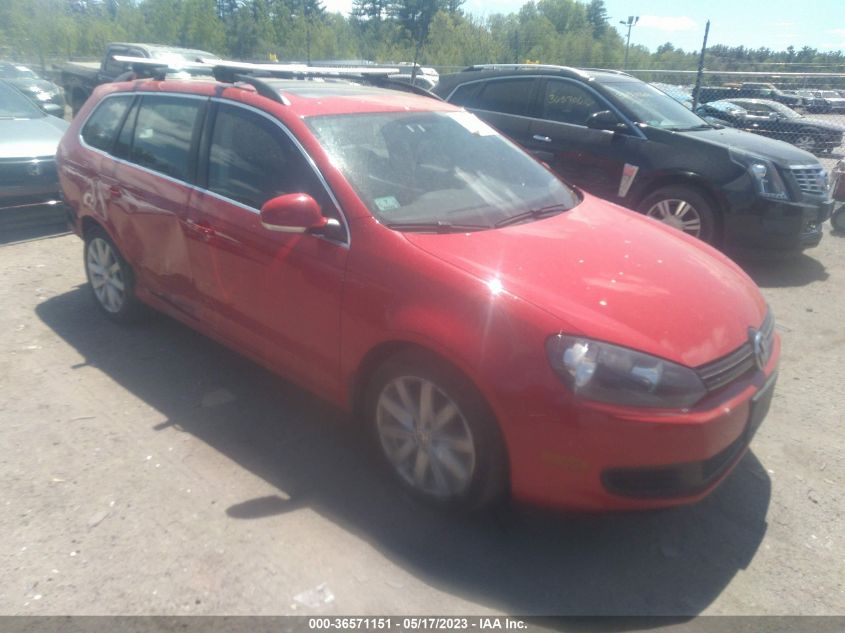 2014 VOLKSWAGEN JETTA SPORTWAGEN SE W/SUNROOF - 3VWPP7AJ5EM627546
