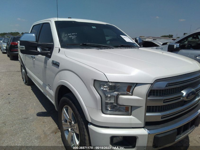 2015 FORD F-150 PLATINUM - 1FTEW1EG0FFC15867