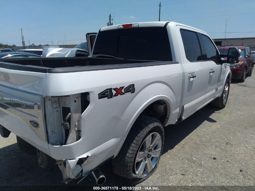 2015 FORD F-150 PLATINUM - 1FTEW1EG0FFC15867