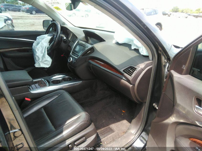 2017 ACURA MDX W/TECHNOLOGY - 5FRYD3H72HB003018
