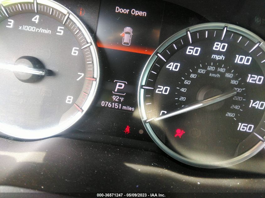 2017 ACURA MDX W/TECHNOLOGY - 5FRYD3H72HB003018