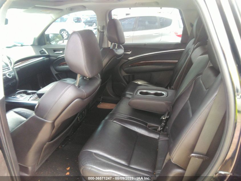 2017 ACURA MDX W/TECHNOLOGY - 5FRYD3H72HB003018