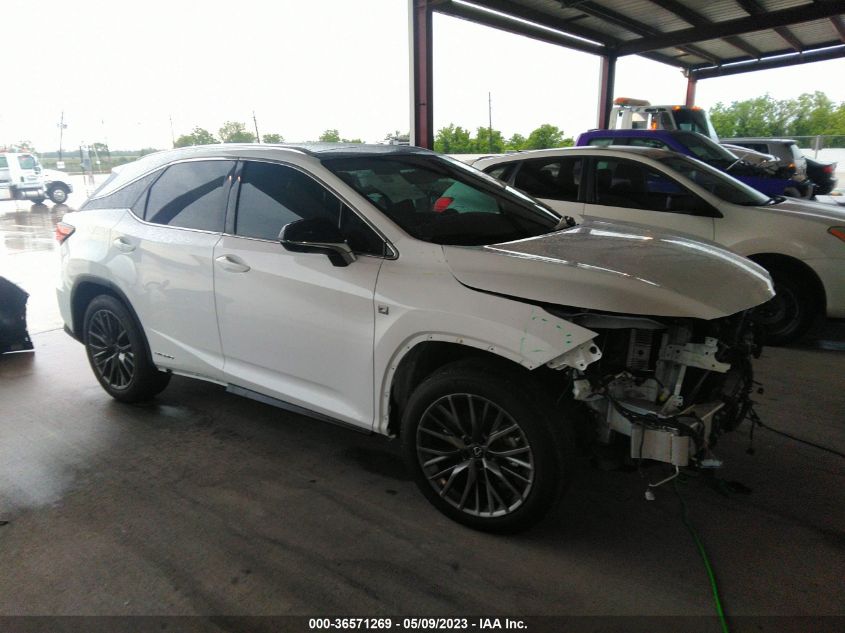 2020 LEXUS RX RX 450H F SPORT - 2T2YGMDA2LC056052