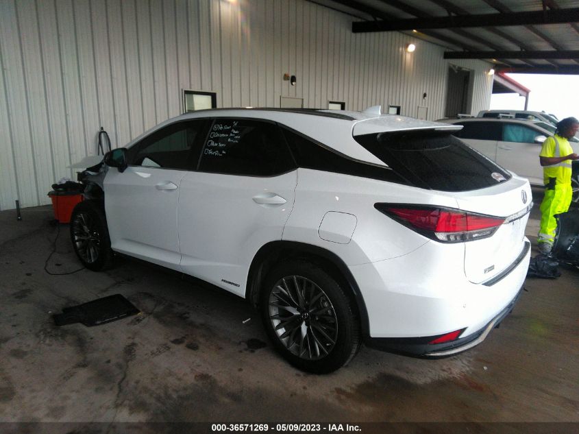 2020 LEXUS RX RX 450H F SPORT - 2T2YGMDA2LC056052